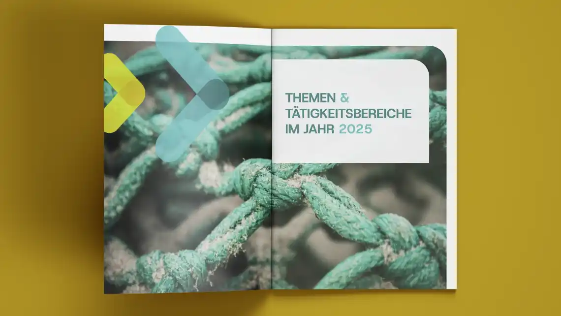 Kapiteltrenner des Geschäftsbericht vom Fischverband