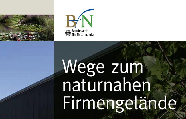 Broschüre Naturnahes Firmengelände