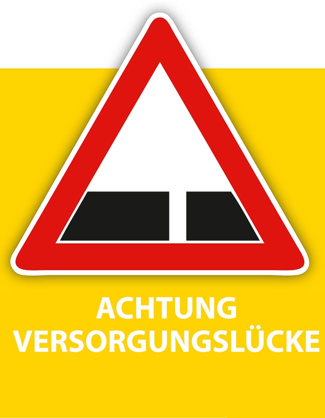 Ausschnitt aus Versorgungslücken Poster