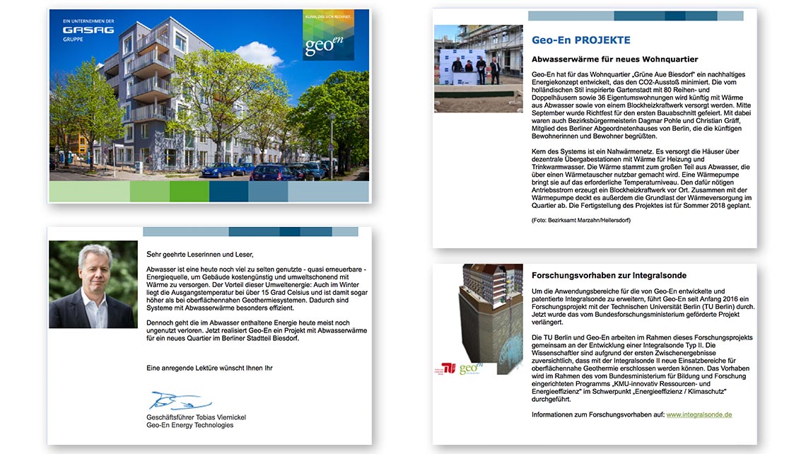 Newsletter von Geo-En