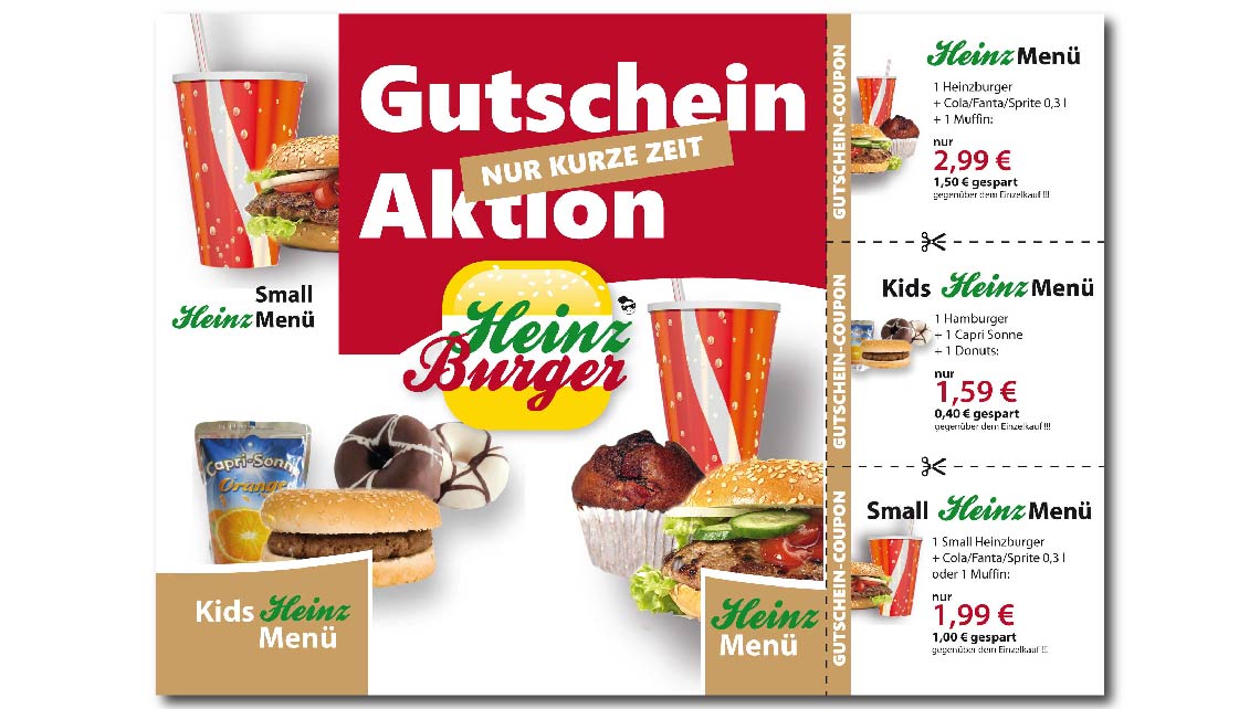 Coupons Heinz Burger