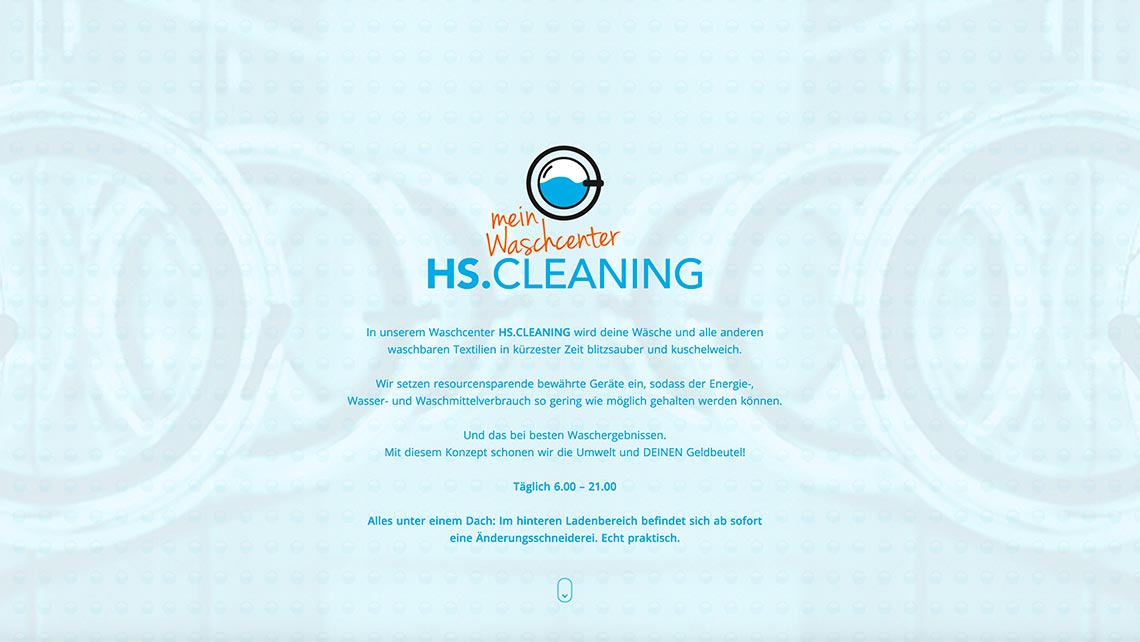 Screenshot Webseite