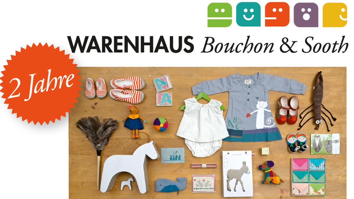 Postkarte vom WARENHAUS Bouchon & Sooth